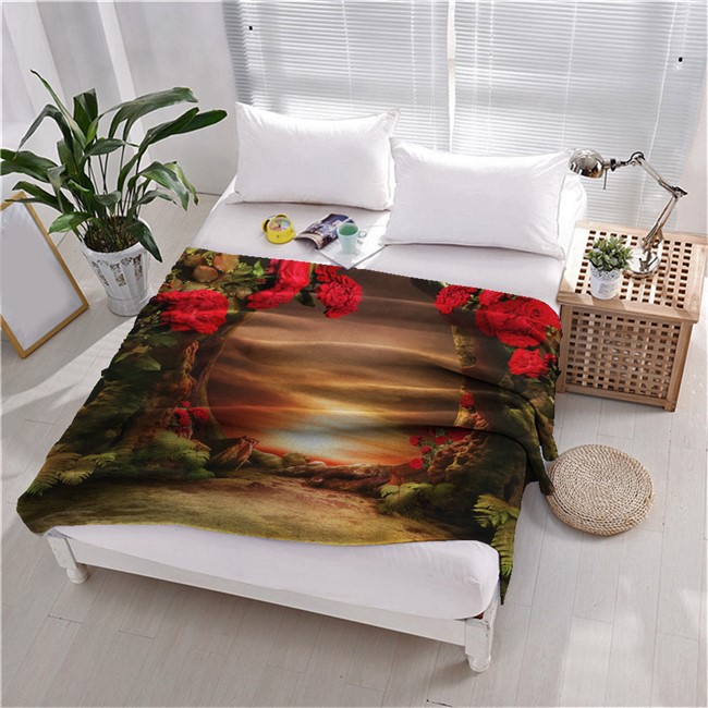 ПЛЕД ФЛИСОВЫЙ "БРАУНИ" - фото 10057