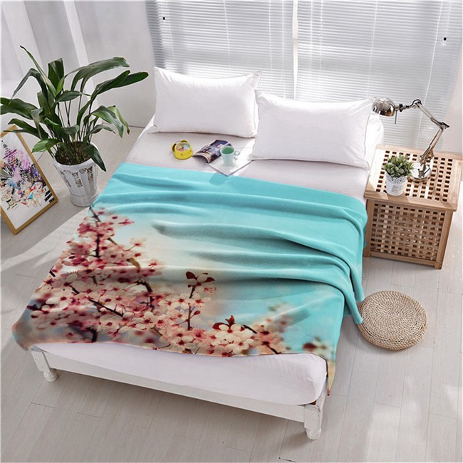 ПЛЕД ФЛИСОВЫЙ "ДИКАЯ ВИШНЯ"  - фото 10077