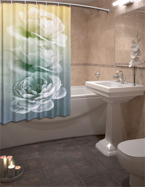 ФОТО ШТОРЫ ДЛЯ ВАННОЙ "ГРЕЗЫ"   - фото 10265