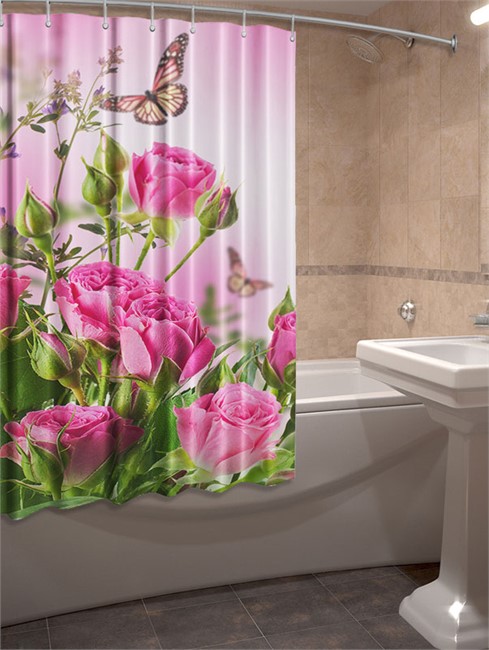 ФОТО ШТОРЫ ДЛЯ ВАННОЙ "ЛЕТО"   - фото 10270