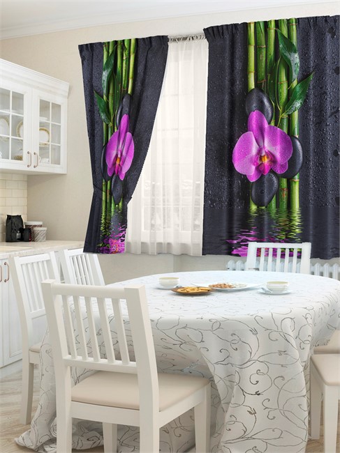 ФОТОТЮЛЬ "ОРХИДЕЯ НАД ВОДОЙ" - фото 10369