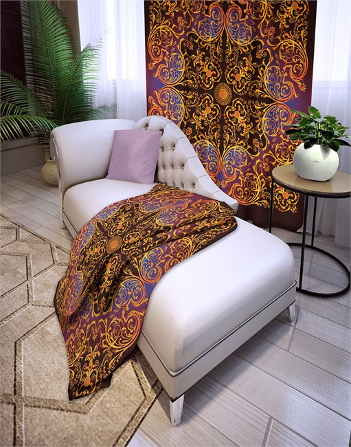 ПЛЕД ФЛИСОВЫЙ "АМПИР" - фото 10594