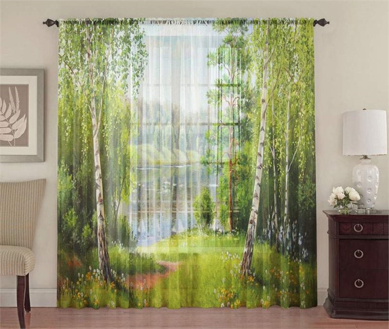 ФОТОШТОРЫ КУХНЯ  "БЕРЕЗКИ" - фото 10632