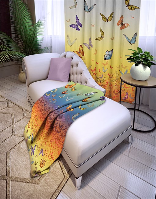 ПОСТЕЛЬНОЕ БЕЛЬЕ "БАТЕРФЛЯЙ" - фото 10686