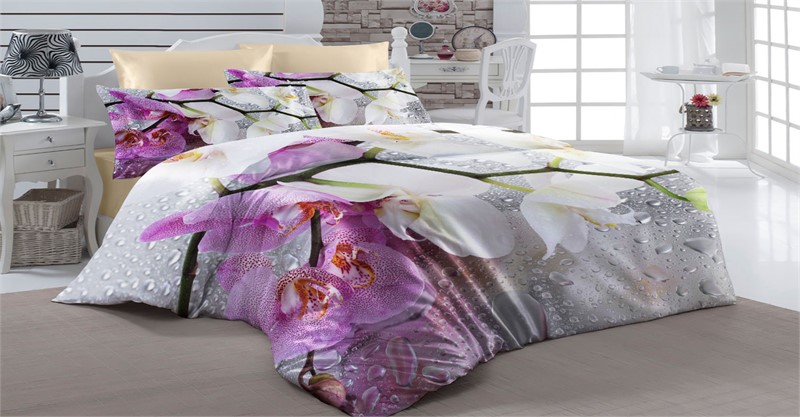 ПОСТЕЛЬНОЕ БЕЛЬЕ 3D "ДОЖДЬ" - фото 10747