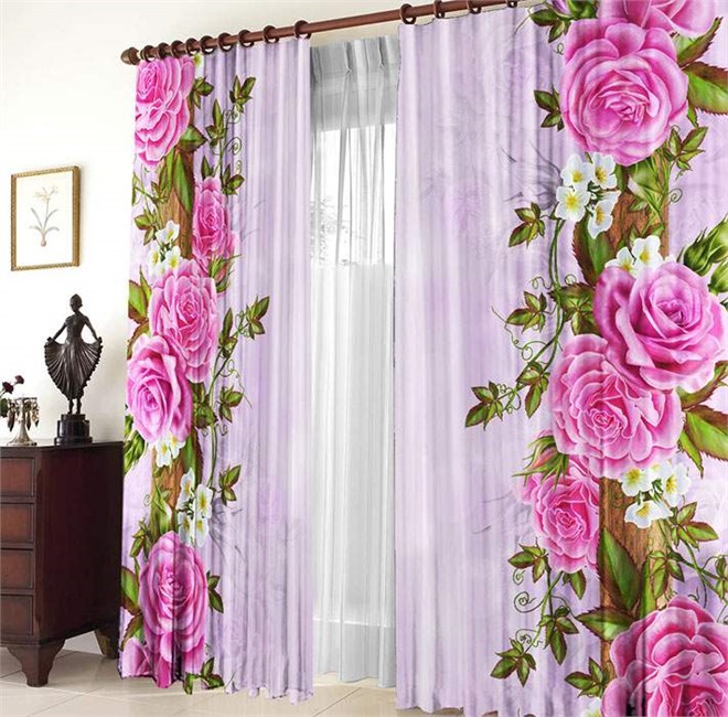 ПОСТЕЛЬНОЕ БЕЛЬЕ 3D "КИТАЙСКИЕ РОЗЫ"  - фото 10764