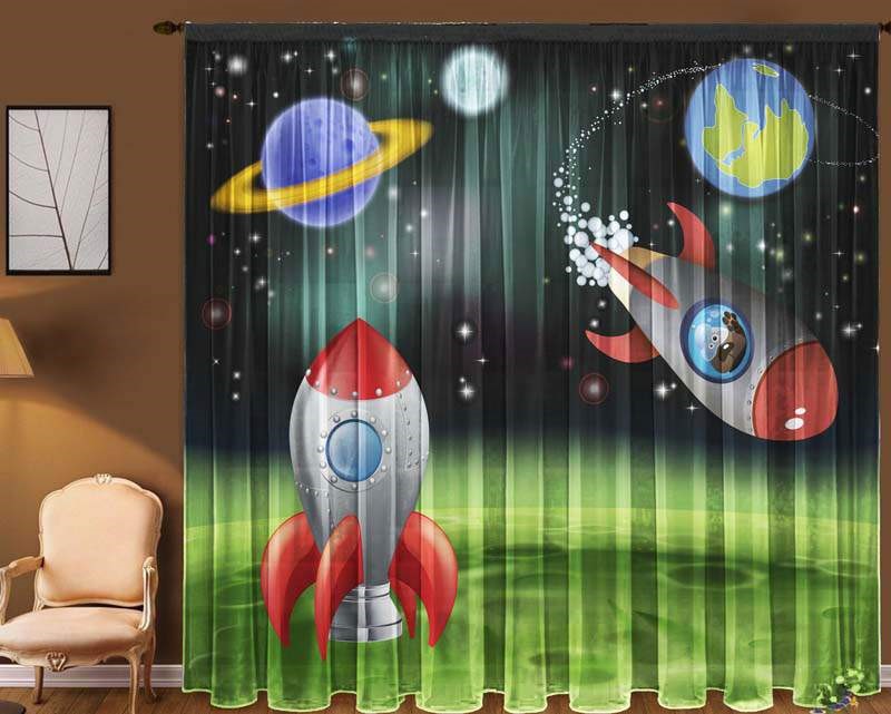 ПЛЕД ФЛИСОВЫЙ "КОСМОС" - фото 10814