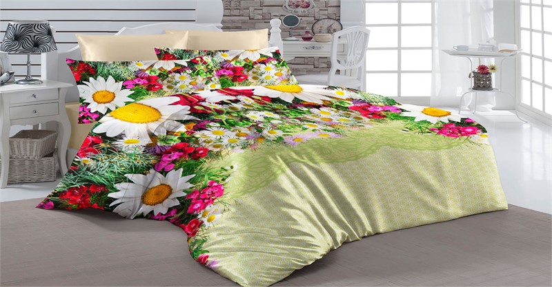 ПОСТЕЛЬНОЕ БЕЛЬЕ 3D "КРАСКИ ЛЕТА" - фото 10823