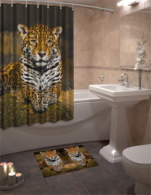 ПЛЕД ФЛИСОВЫЙ "ЛЕОПАРД" - фото 10851