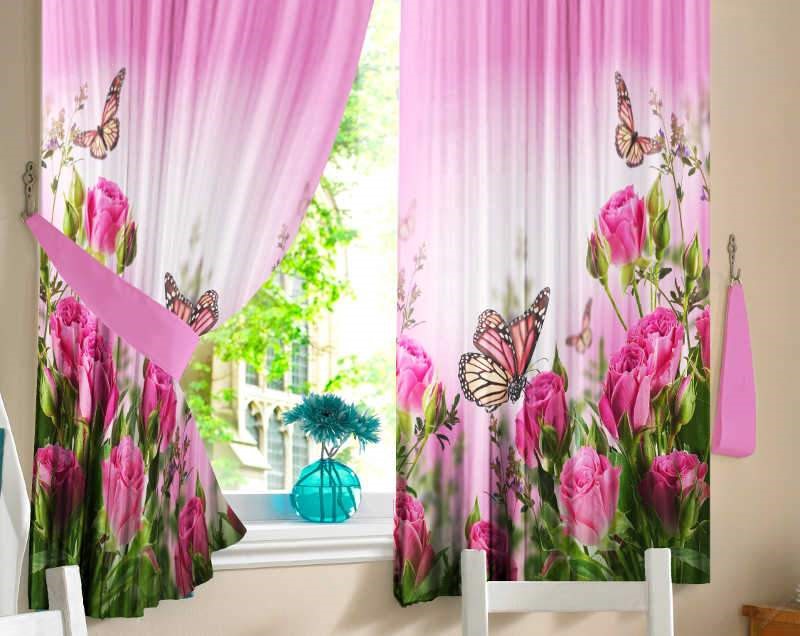 ФОТО ШТОРЫ ДЛЯ ВАННОЙ "ЛЕТО"   - фото 10882