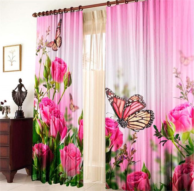 ФОТО ШТОРЫ ДЛЯ ВАННОЙ "ЛЕТО"   - фото 10885