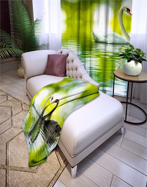 ПЛЕД ФЛИСОВЫЙ "ВЕРНОСТЬ ЛЮБВИ"  - фото 10903