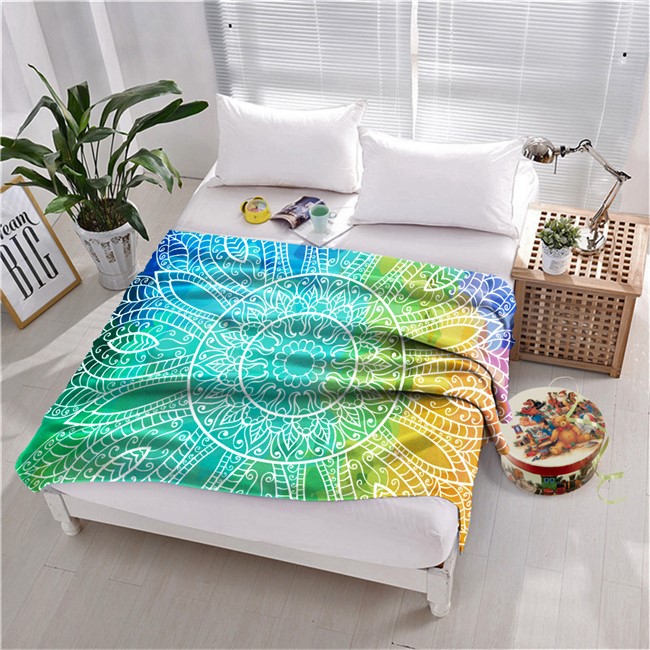 ПЛЕД ФЛИСОВЫЙ "ПИЛАТЕС 4"  - фото 10996