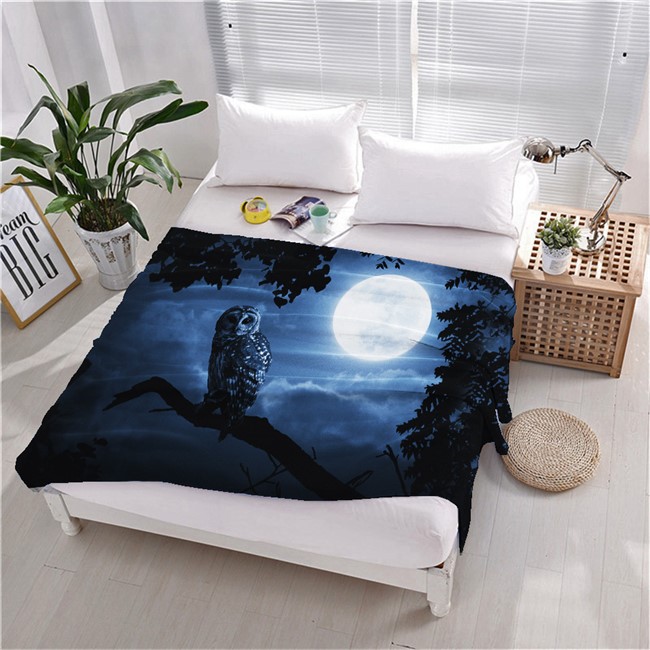 ПЛЕД ФЛИСОВЫЙ "ХЕЛЛОУИН"  - фото 11014