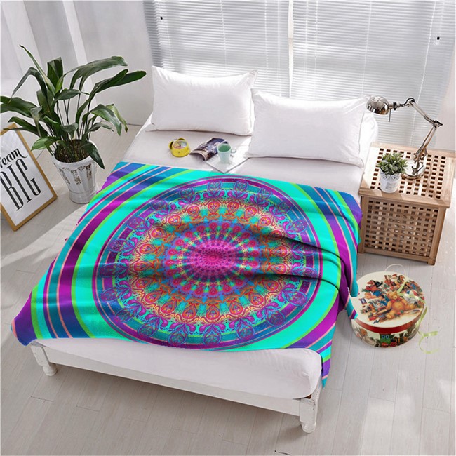 ПЛЕД ФЛИСОВЫЙ "ТОТЕМ"  - фото 11019