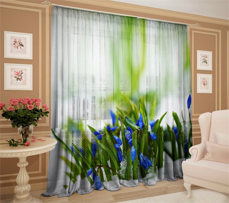 ФОТОТЮЛЬ "ПОДСНЕЖНИК"  - фото 11129