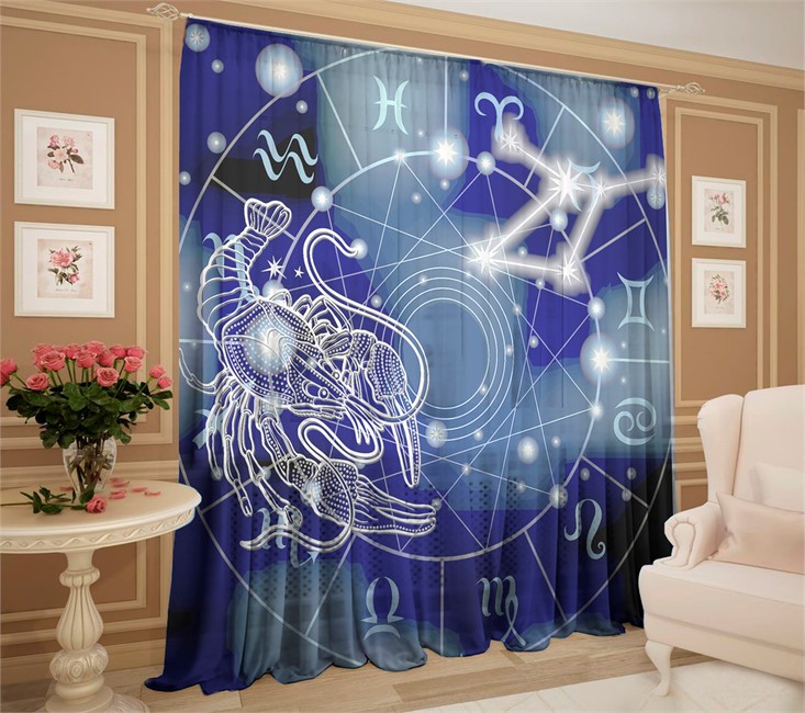 ФОТОТЮЛЬ "ЗОДИАК РАК"  - фото 11212