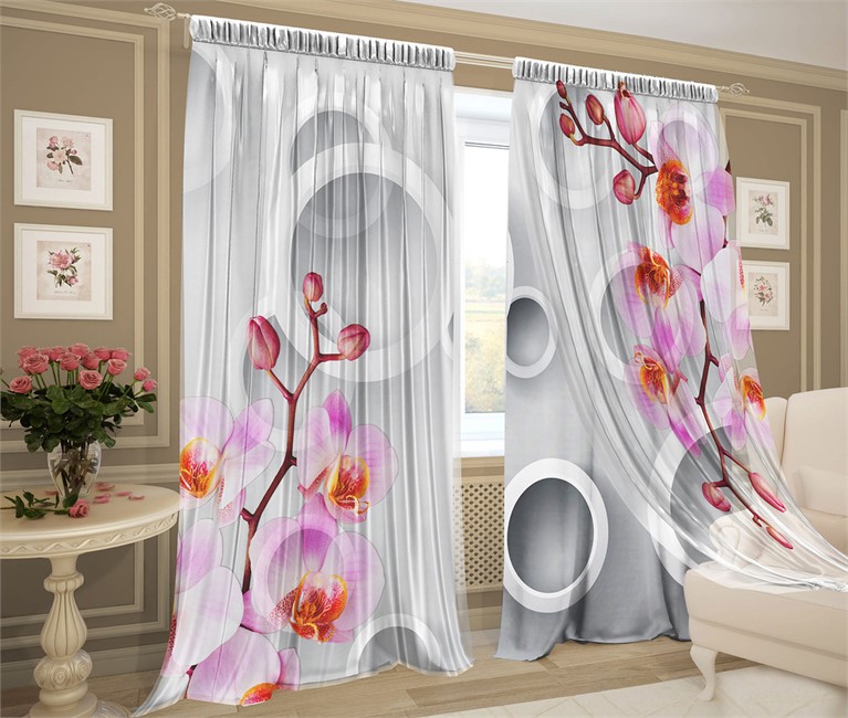 фотошторы дуэт "БАТЕРФЛЯЙ" - фото 11310