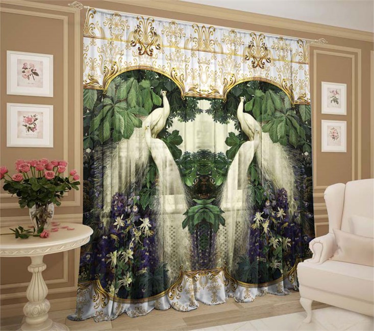 ФОТОТЮЛЬ "СИМВОЛ СЧАСТЬЯ БЕЛЫЙ" - фото 11316