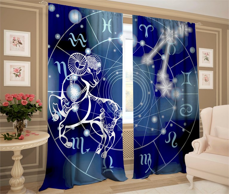 фотошторы "ЗОДИАК ОВЕН"   - фото 11317