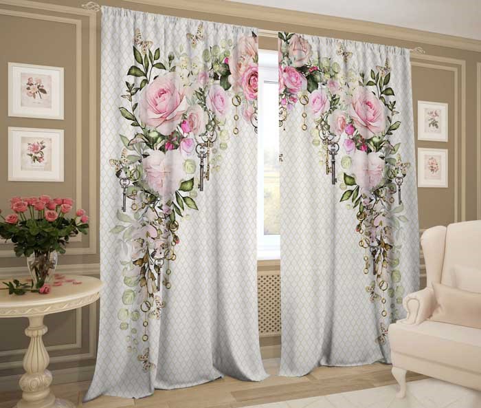 фотошторы "ЗОЛОТОЙ КЛЮЧ" - фото 11350