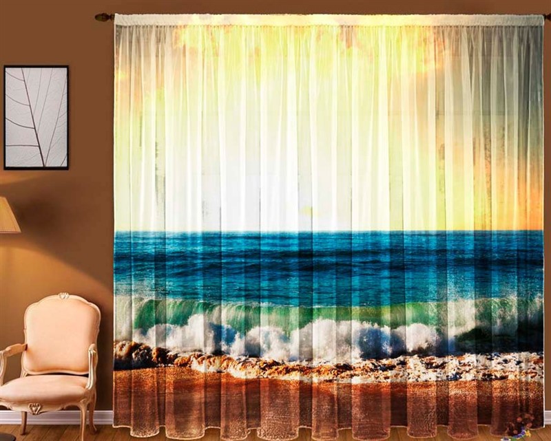 ФОТОТЮЛЬ "МОРСКОЙ ПРИБОЙ" - фото 4704