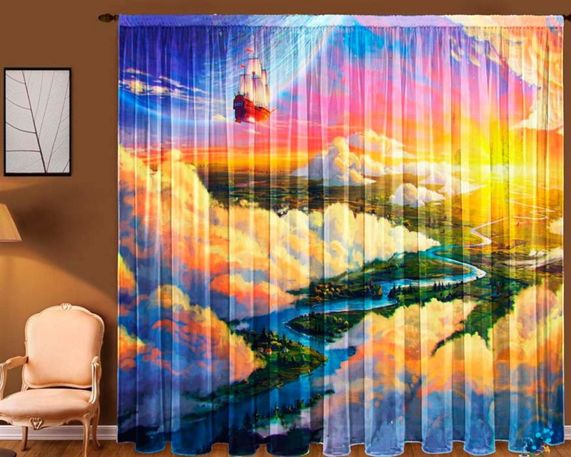 ФОТОТЮЛЬ "НАД ОБЛАКАМИ" - фото 4738