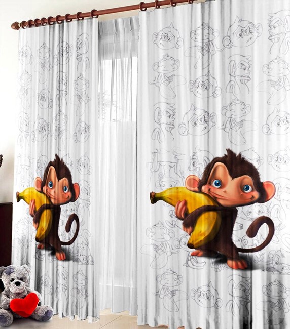 ФОТОШТОРЫ  "ОБЕЗЬЯНКА" - фото 4815