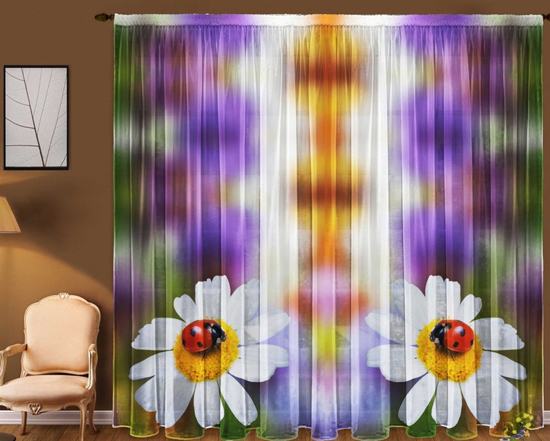 ФОТОТЮЛЬ "БОЖЬЯ КОРОВКА" - фото 5029