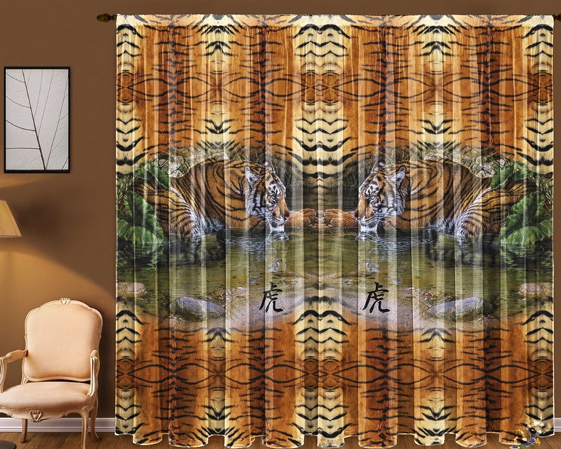 ФОТОТЮЛЬ "ТИГР ЗОЛОТОЙ" - фото 5351