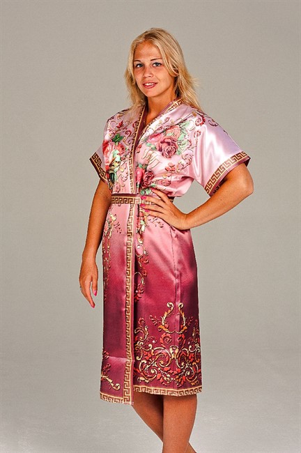 ХАЛАТ "ВИНТАЖ БОРДО" - фото 5604