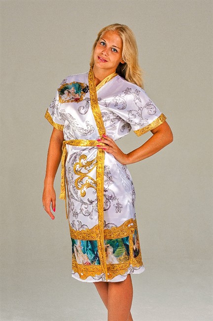 ХАЛАТ "МАДОННА БЕЛЫЙ" - фото 5612