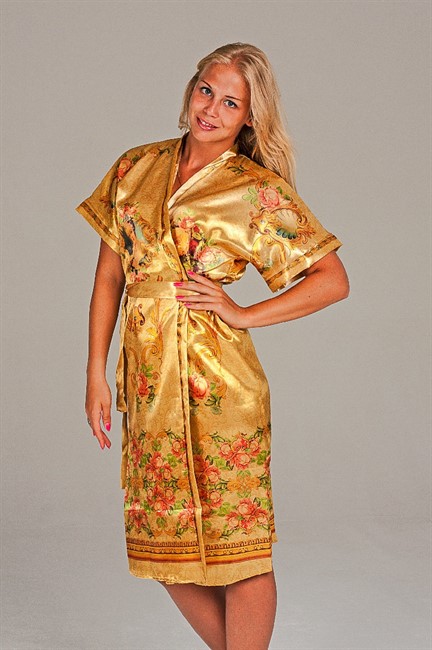 ХАЛАТ "НЕЖНОСТЬ ЗОЛОТОЙ" - фото 5622