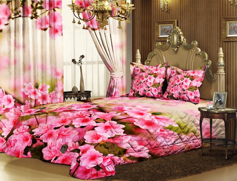 ПОСТЕЛЬНОЕ БЕЛЬЕ 3D "ВЕСЕННИЕ ЦВЕТЫ" - фото 5698