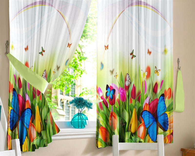 КУХОННЫЙ НАБОР "БАБОЧКИ" - фото 5895