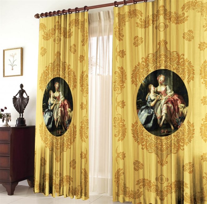 ШТОРЫ "НАТАЛИ ЗОЛОТОЙ" - фото 5969