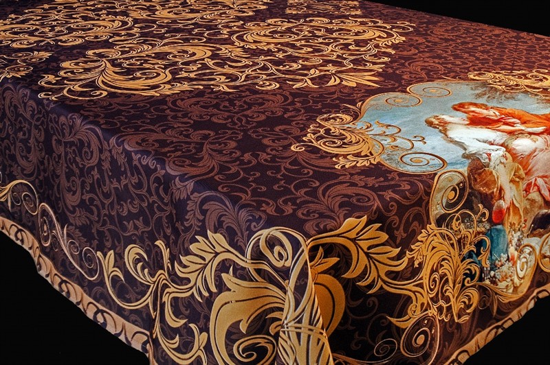 ФОТОСКАТЕРТЬ "АМОРЕ КОРИЧНЕВЫЙ" - фото 6030