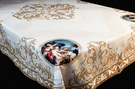 ФОТОСКАТЕРТЬ "МЛАДЕНЕЦ ЗОЛОТОЙ" - фото 6031