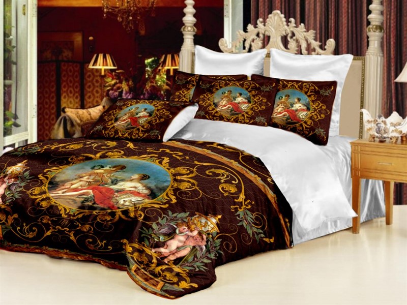 ПОСТЕЛЬНОЕ БЕЛЬЕ "ЛАУРА КОРИЧНЕВЫЙ" - фото 6064