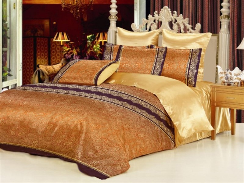 ПОСТЕЛЬНОЕ БЕЛЬЕ "ПЛАЗА ЗОЛОТОЙ" - фото 6143