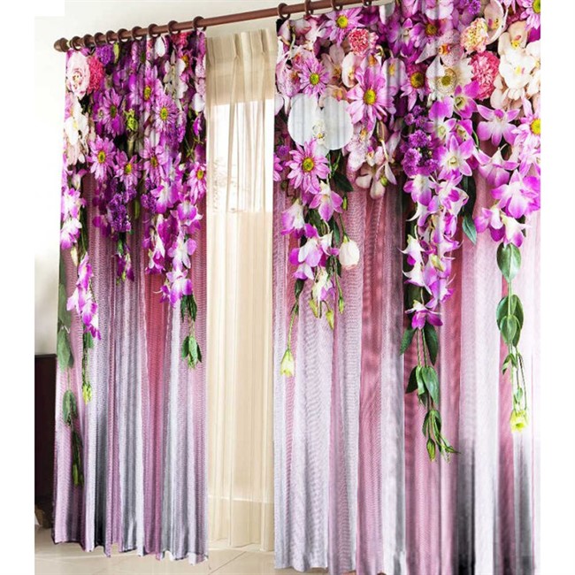 ФОТОТЮЛЬ "ЛАМБРЕКЕН ИЗ ЦВЕТОВ" - фото 6478