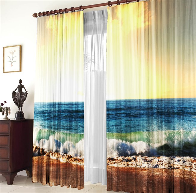 ФОТОТЮЛЬ "МОРСКОЙ ПРИБОЙ" - фото 6500