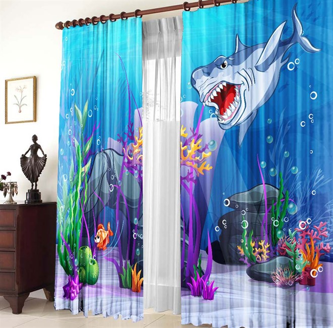 ДЕТСКОЕ ПОСТЕЛЬНОЕ БЕЛЬЕ 3D "НА ДНЕ" - фото 7262