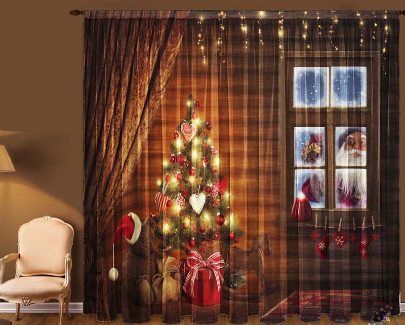 ФОТОТЮЛЬ "ДЕД МОРОЗ" - фото 7515