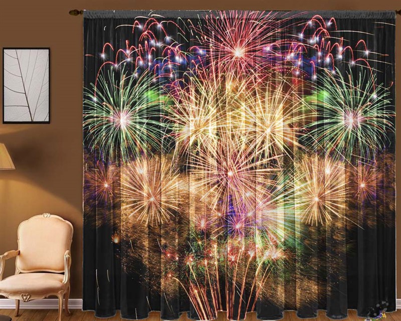 ФОТОТЮЛЬ "ФЕЙЕРВЕРК" - фото 7612