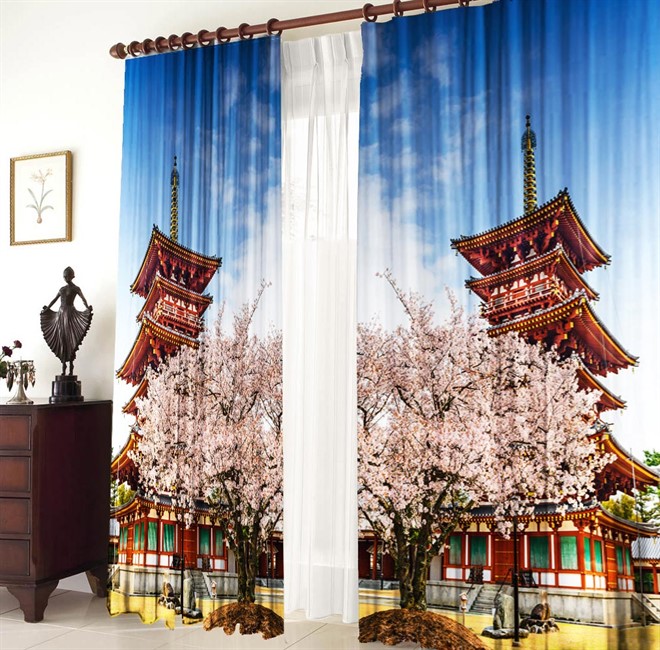 ФОТОТЮЛЬ "ЯПОНСКИЙ ПЕЙЗАЖ" - фото 7618