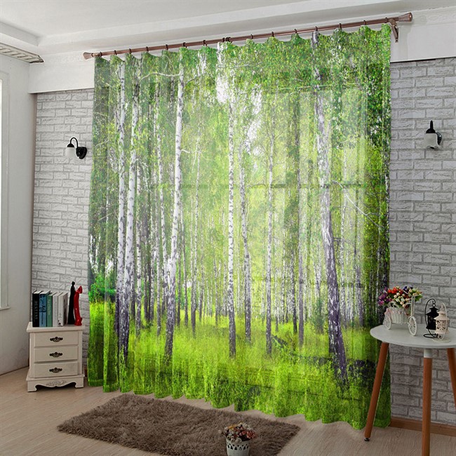 фотошторы "БЕРЕЗОВАЯ РОЩА" - фото 7731