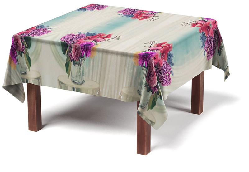 ФОТОСКАТЕРТЬ "ЦВЕТЫ В ВАЗЕ" - фото 7759