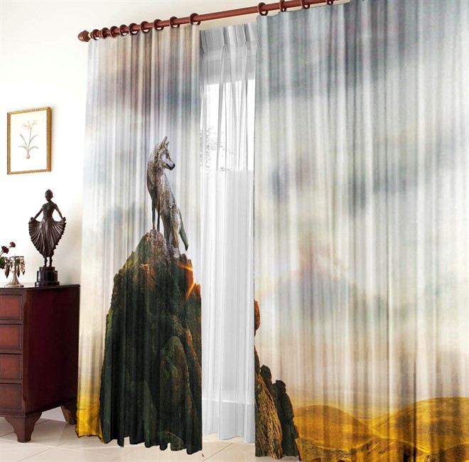 ФОТОТЮЛЬ "ВОЛК" - фото 8109