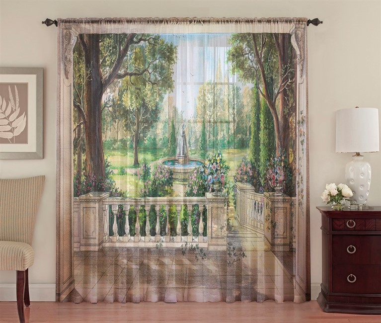 ФОТОТЮЛЬ "ВИД С БАЛКОНА" - фото 8389